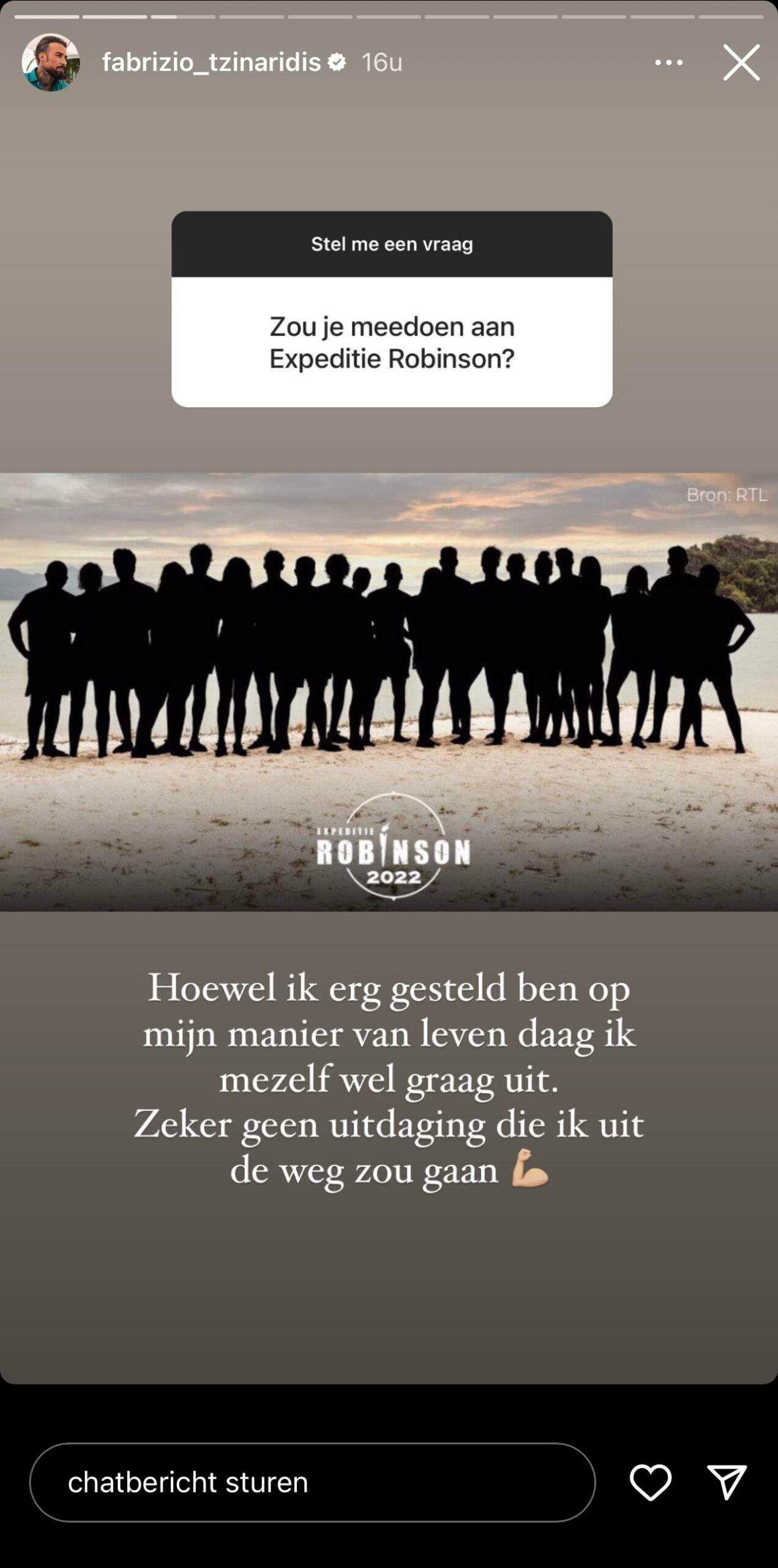 Zien we Fabrizio binnenkort terug op de buis? Hij verklapt zelf het antwoord