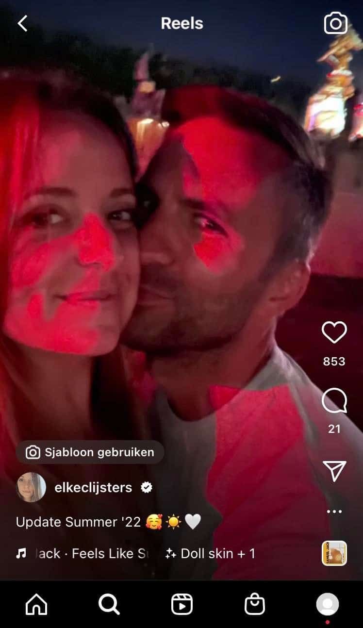 Elke Clijsters stelt voor het eerst haar nieuwe vriend voor