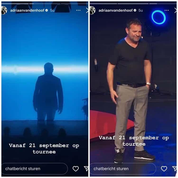 Na beschuldigen van grensoverschrijdend gedrag: Adriaan Van den Hoof kondigt groot nieuws aan