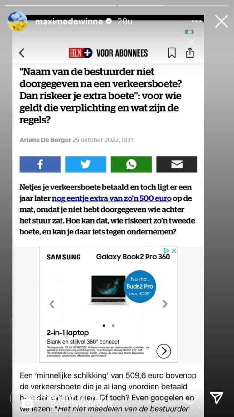 Bron: Instagram Stories