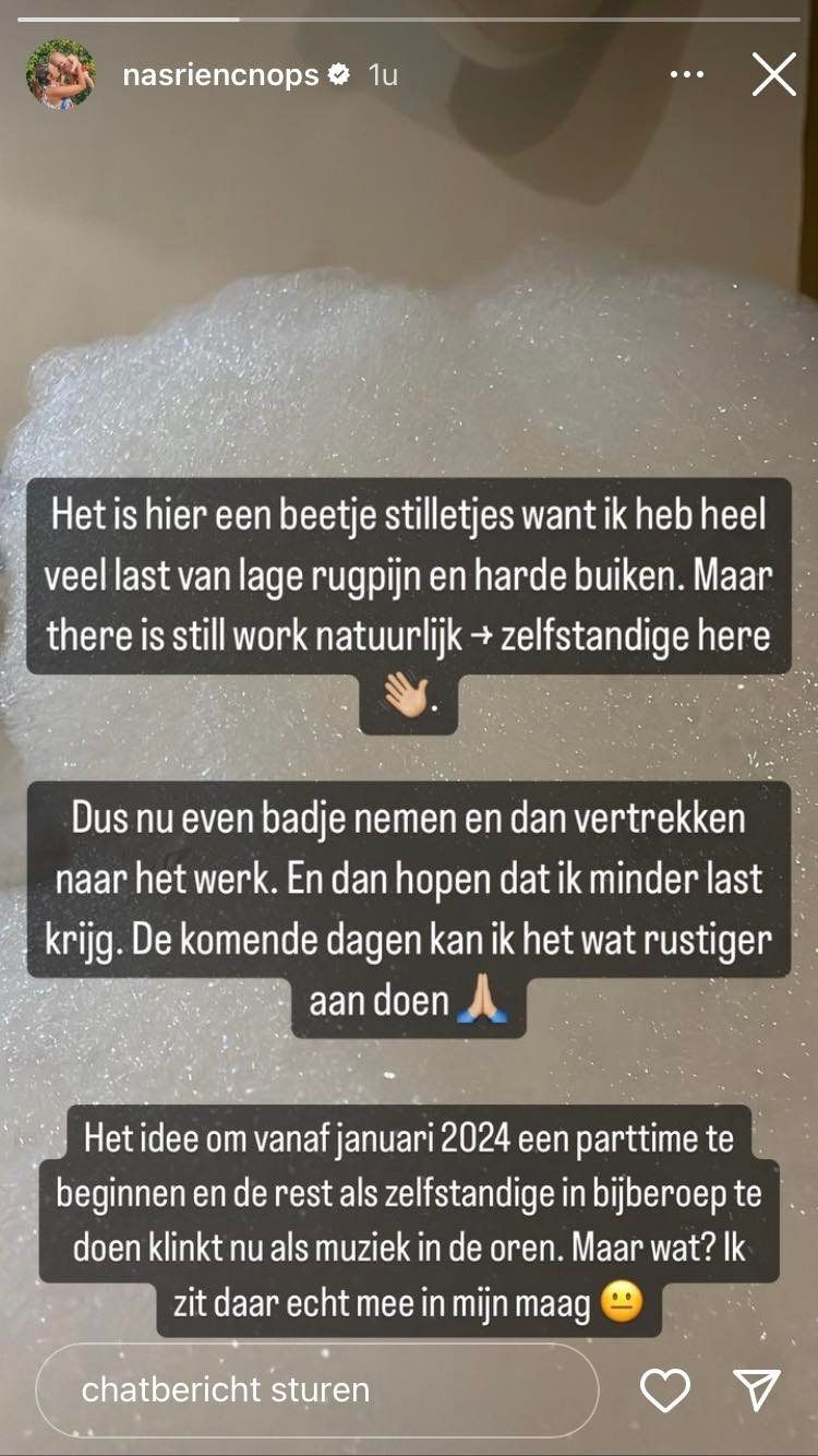 Bron: Instagram Stories @nasriencnops
