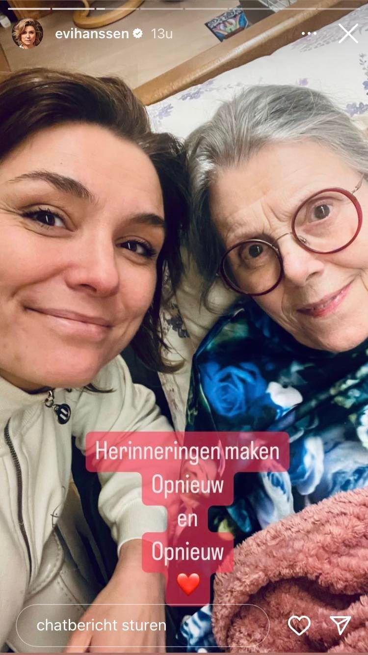 Bron: Instagram Stories @evihanssen