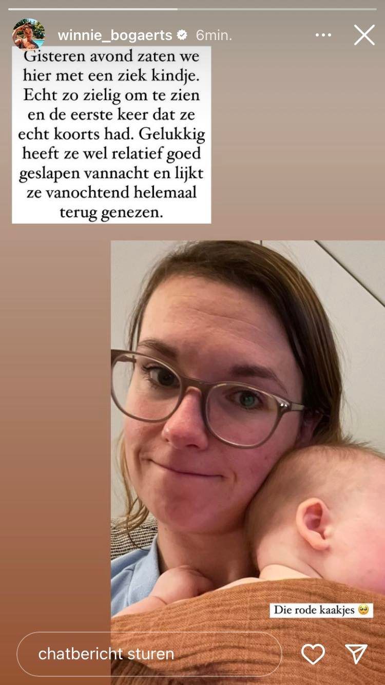 Bron: Instagram Stories @winnie_bogaerts