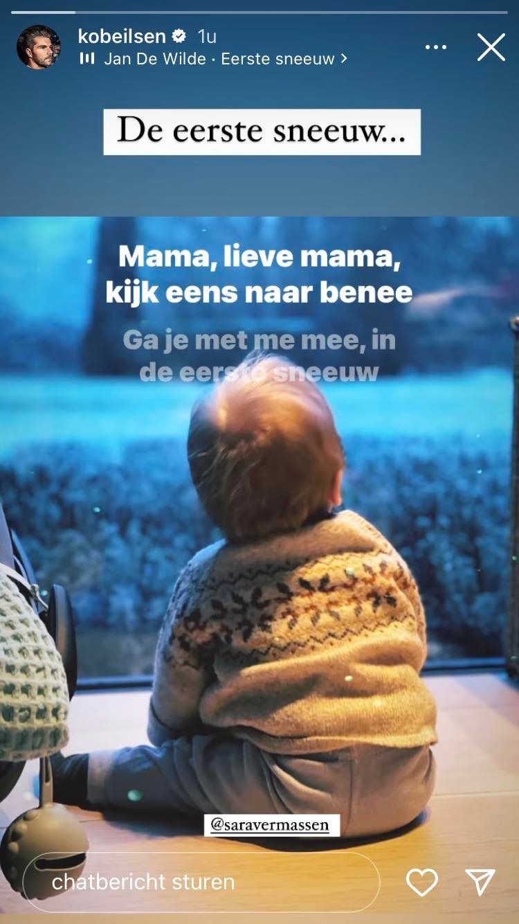 Bron: Instagram Stories @kobeilsen