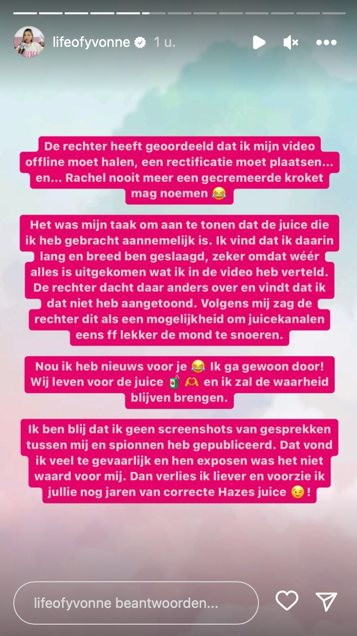 Bron: Instagram Stories