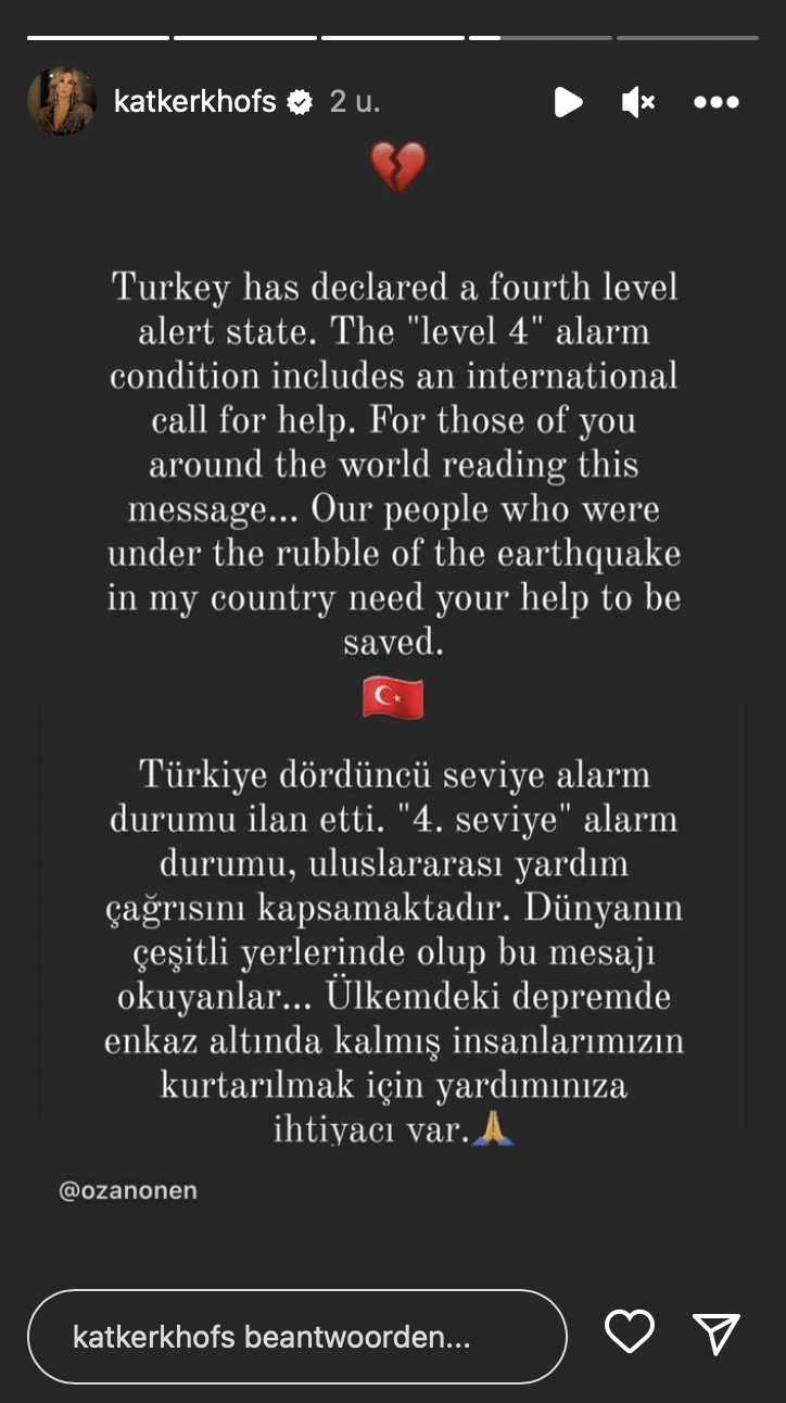 Bron: Instagram Stories