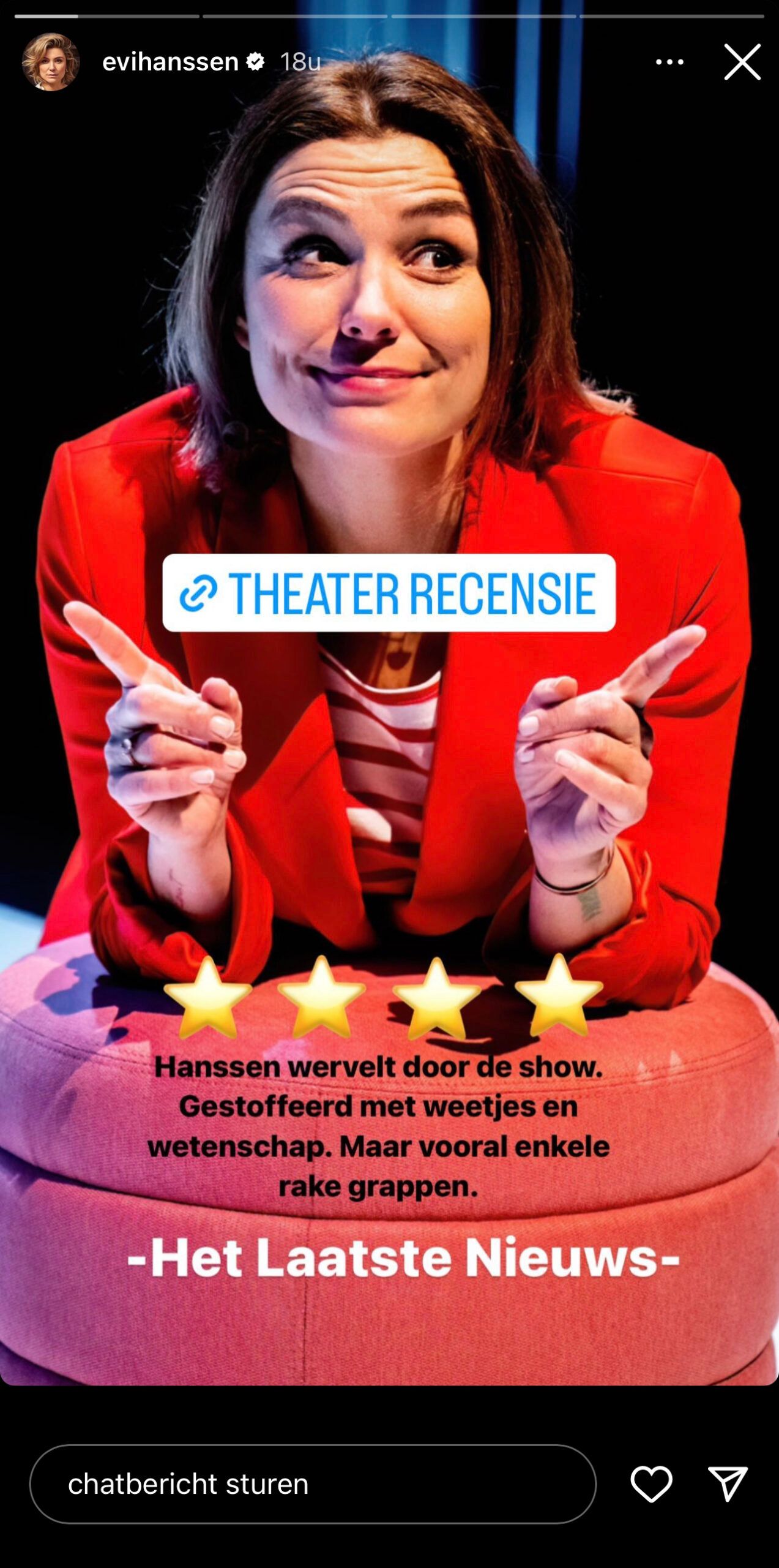 Bijna 4 weken na het overlijden van haar mama: Evi Hanssen krijgt plots prachtig nieuws te horen