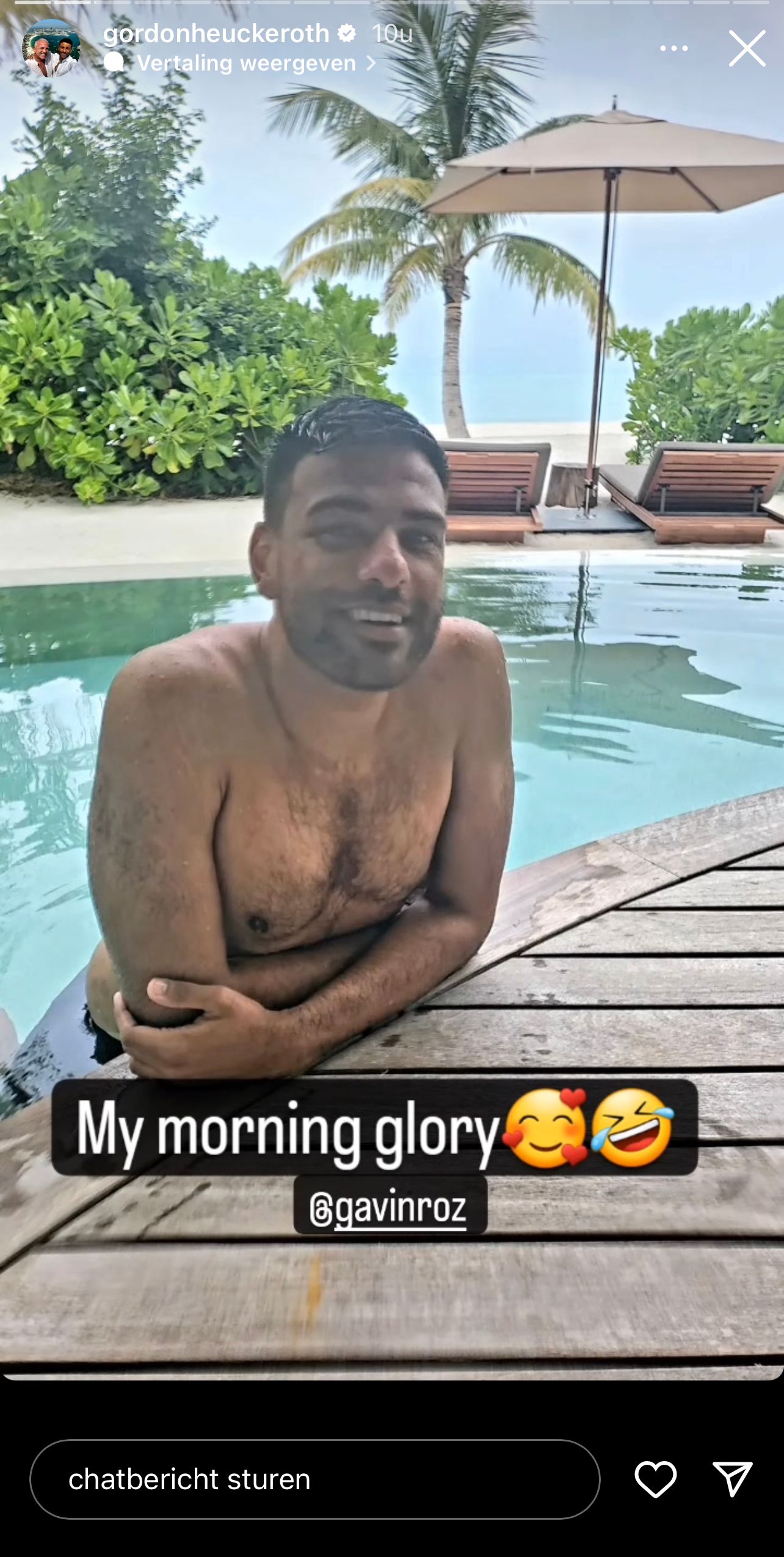 Dit waanzinnige bedrag telt Gordon neer voor zijn droomreis met nieuwe vriend: "Een hóóp geld"