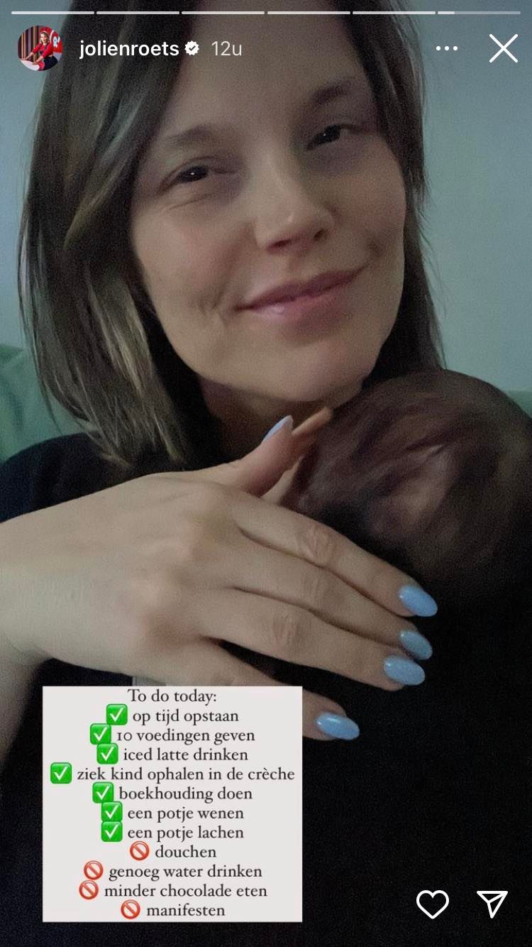 Bron: Instagram Stories @jolienroets