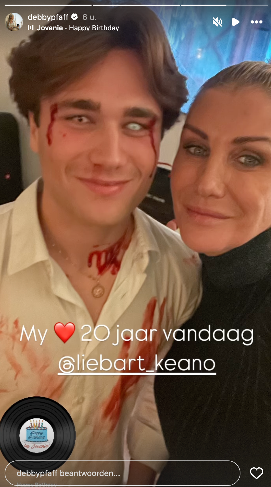 Debby Pfaff en Nicolas Liébart hebben erg leuk nieuws te melden