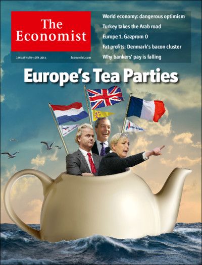 Manke vergelijking Tea Party en anti-EU Front