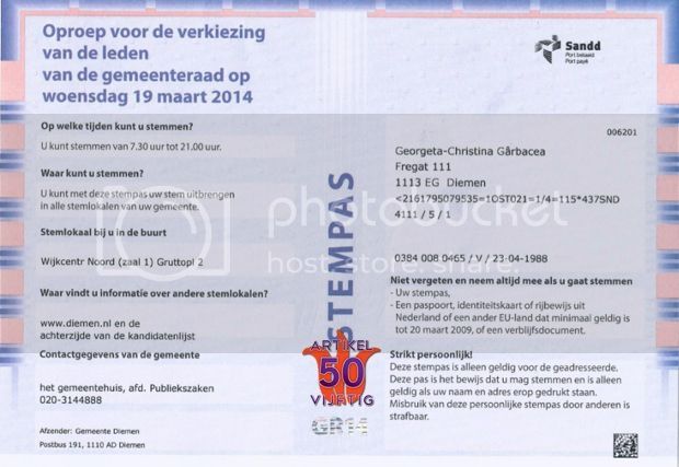 Stemfucken met stempassen voor Roemenen