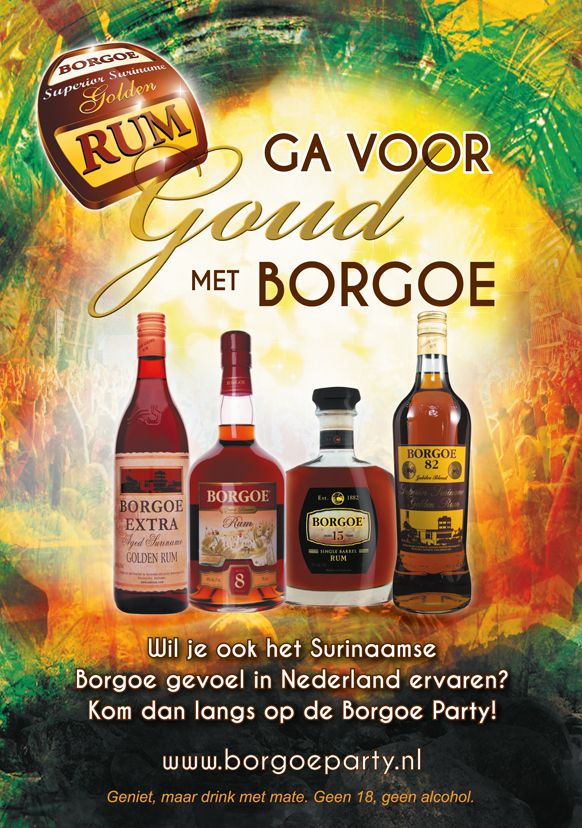 Borgoe rum uit Suriname steeds bekender in Nederland