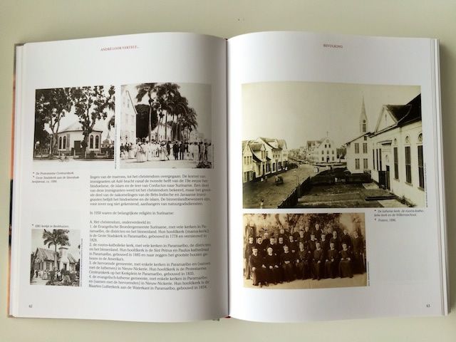 Boek over geschiedenis Suriname van 1850 – 1950