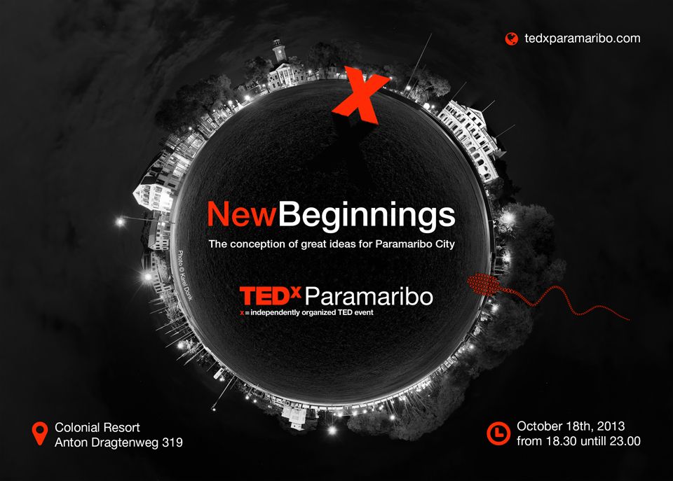 Eerste TEDx event in Suriname