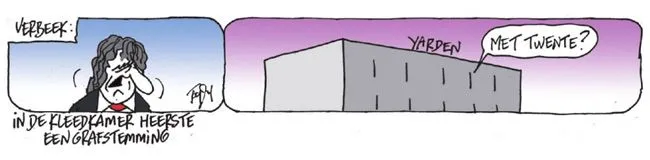 FC Knudde: Grafstemming in kleedkamer FC Twente