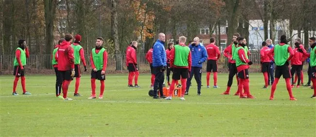 Fotoverslag: FC Twente bereidt zich voor op Ajax-thuis
