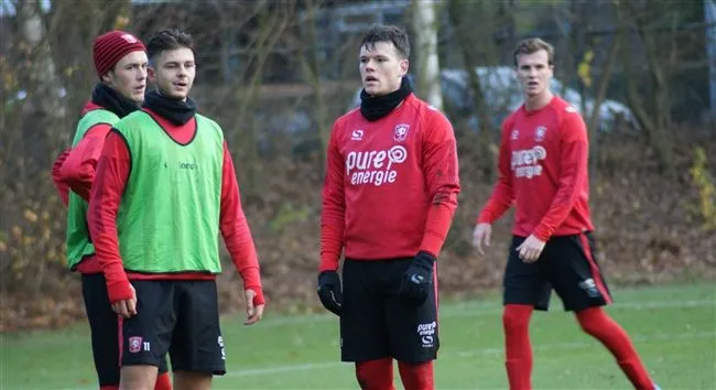 Fotoverslag: FC Twente bereidt zich voor op Ajax-thuis