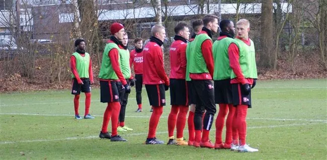 Fotoverslag: FC Twente bereidt zich voor op Ajax-thuis