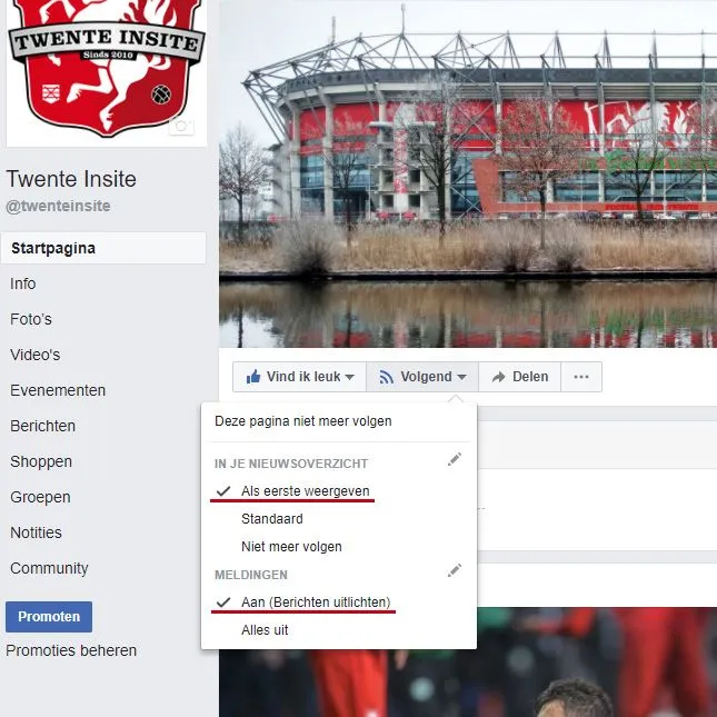 BELANGRIJK: Aanpassing vereist