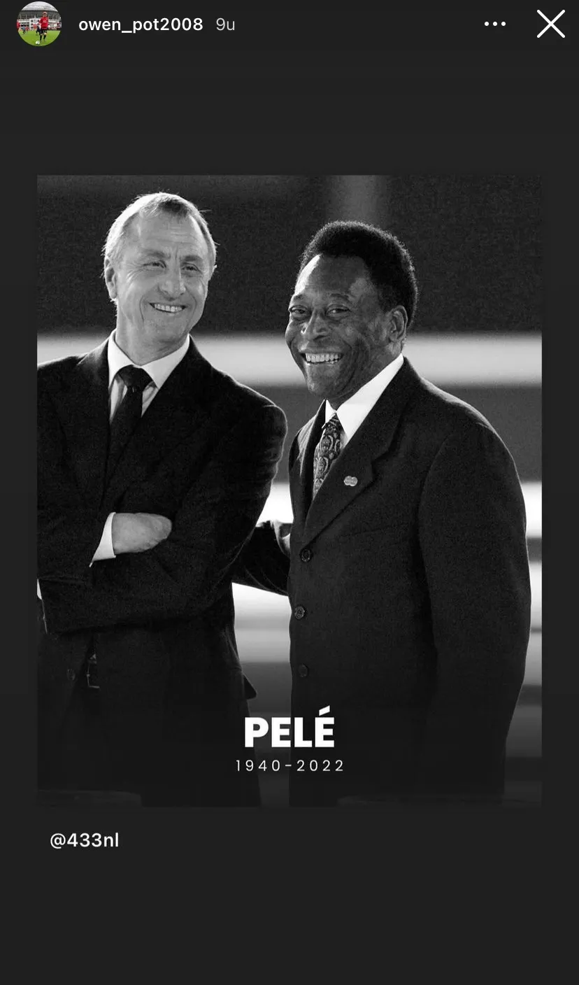 Voetbalwereld staat stil bij overlijden Pelé, die ook speelde in Het Diekman