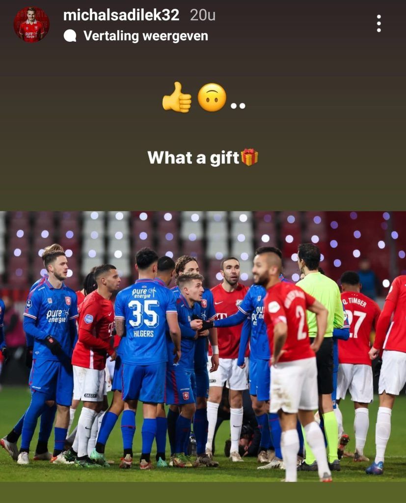 Foto: Sadílek reageert gevat op schorsing: "Wat een cadeau"