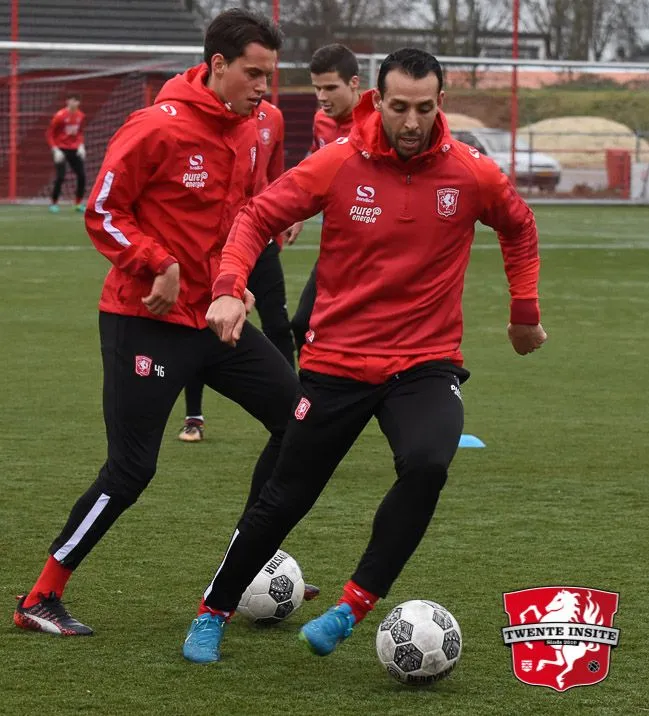 Fotoverslag training Mounir El Hamdaoui bij Jong FC Twente