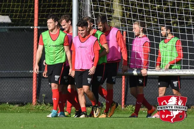 Fotoverslag afsluitende training FC Twente in aanloop naar Willem II
