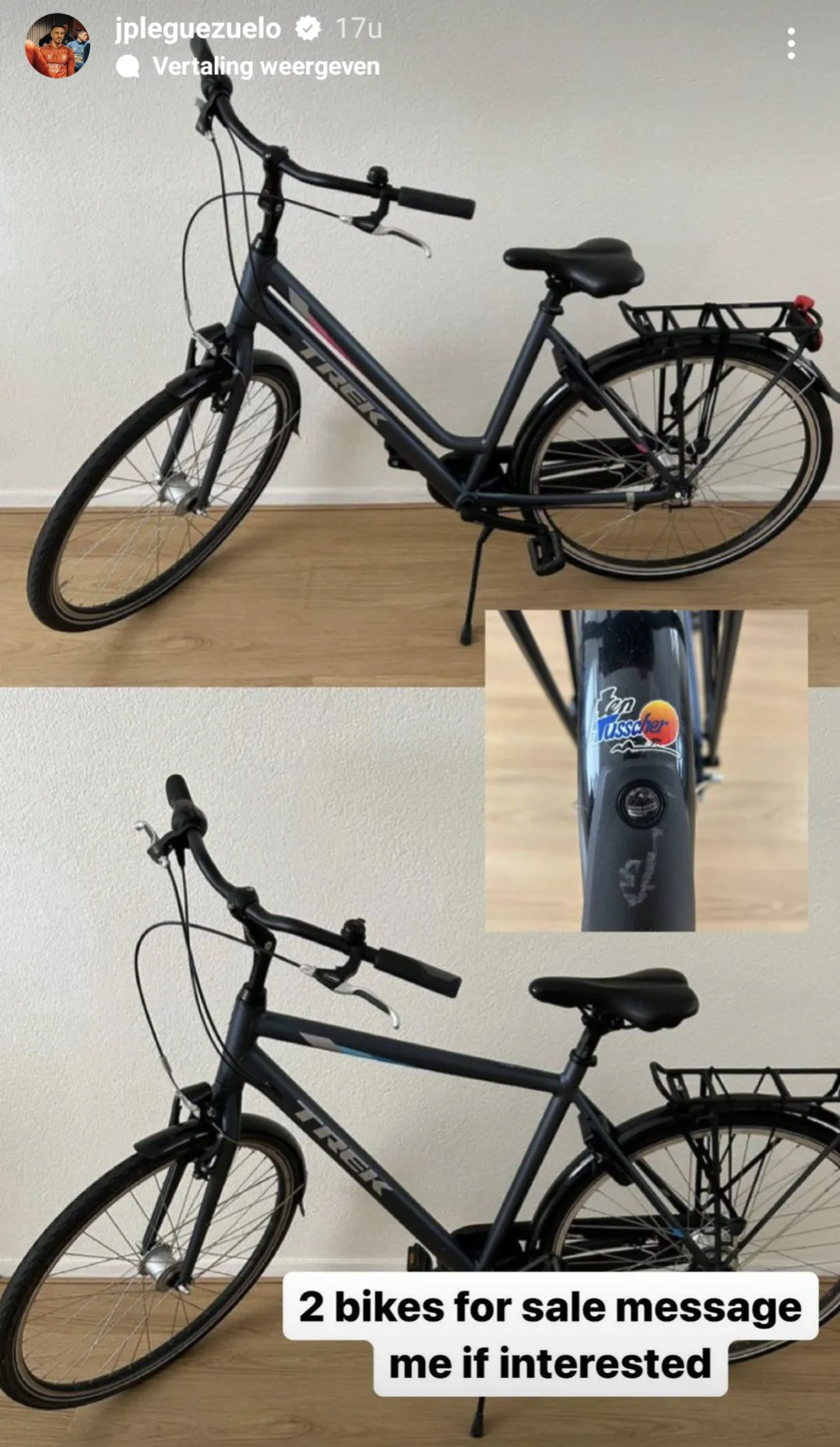 Foto: Pleguezuelo voedt geruchten over aanstaand vertrek via post op Instagram