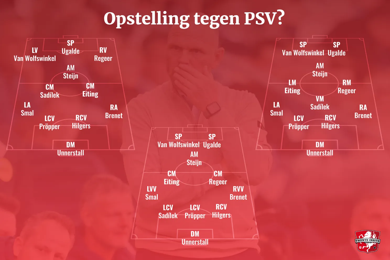 opstelling fc twente tegen psv knvb beker 2023 2024