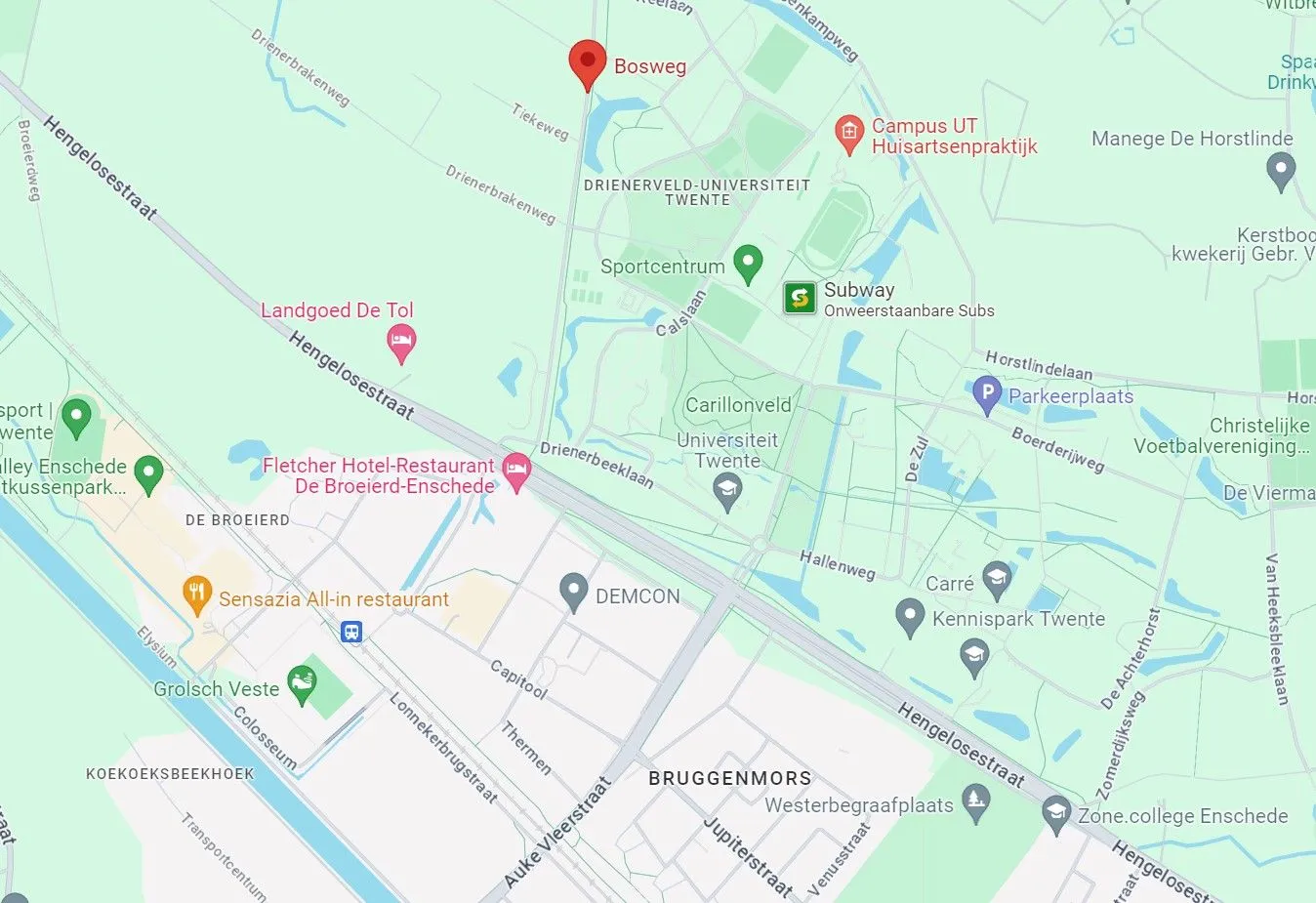 Aanrijroute Grolsch Veste tot einde seizoen afgesloten