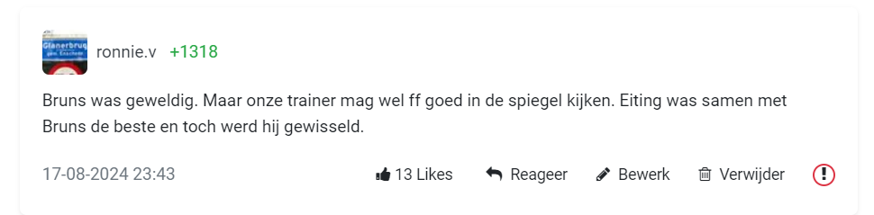 Supporters uiten felle kritiek op Oosting: "Hij moet goed in de spiegel kijken"