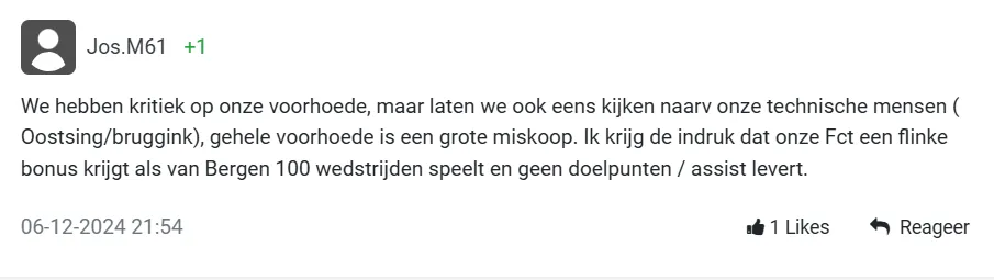 Supporters sparen Oosting en Bruggink niet na afslachting bij PSV