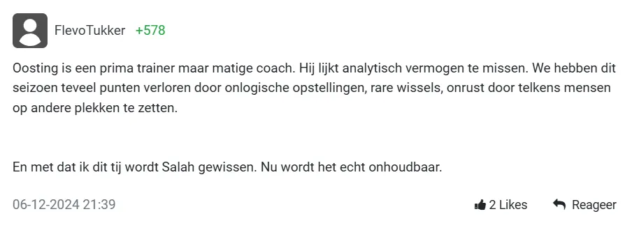 Supporters sparen Oosting en Bruggink niet na afslachting bij PSV