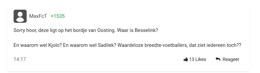 Emoties lopen flink op bij Twente-supporters: Oosting grote zondebok