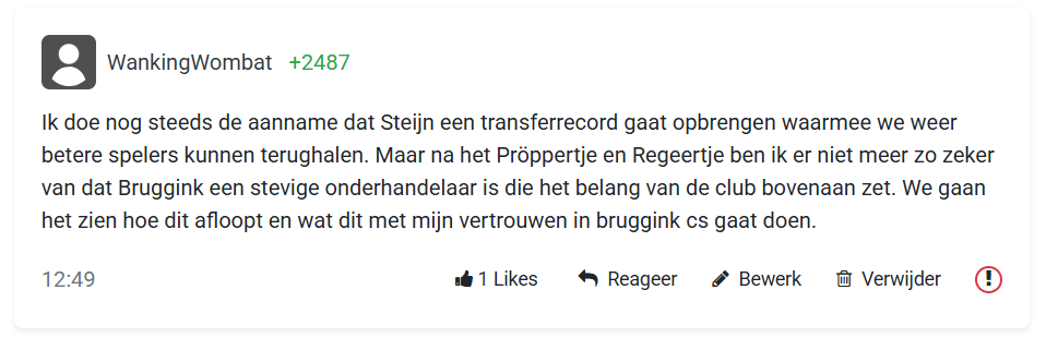 Twente-supporters spreken schande van genoemd bedrag Steijn: "Je verraadt je eigen club"