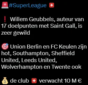 screenshot willem geubbels x 2025