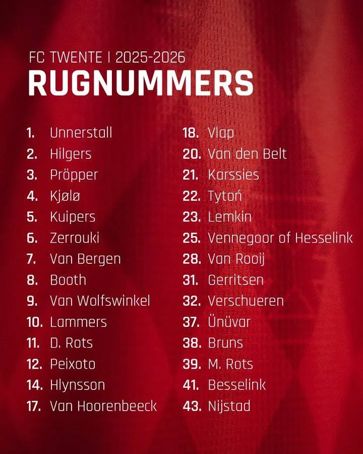 rugnummers-fc-twente-seizoen-2025-2026