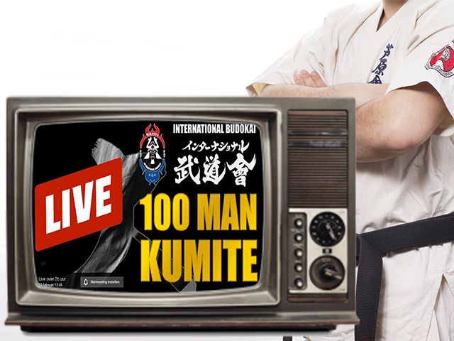 ? | 1 TEGEN 100 KARATE GEVECHT: Kijk zaterdag live mee