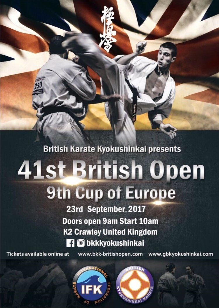 Roel Noordman 3e op Kyokushin Kai British Open 2017