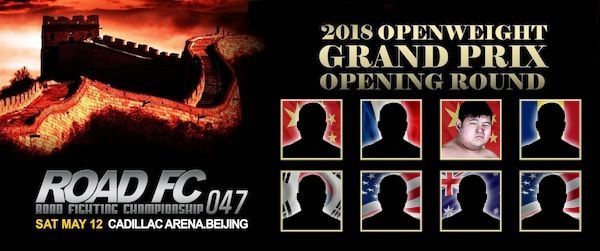 ROAD FC kondigt 8-man open gewicht Grand Prix aan