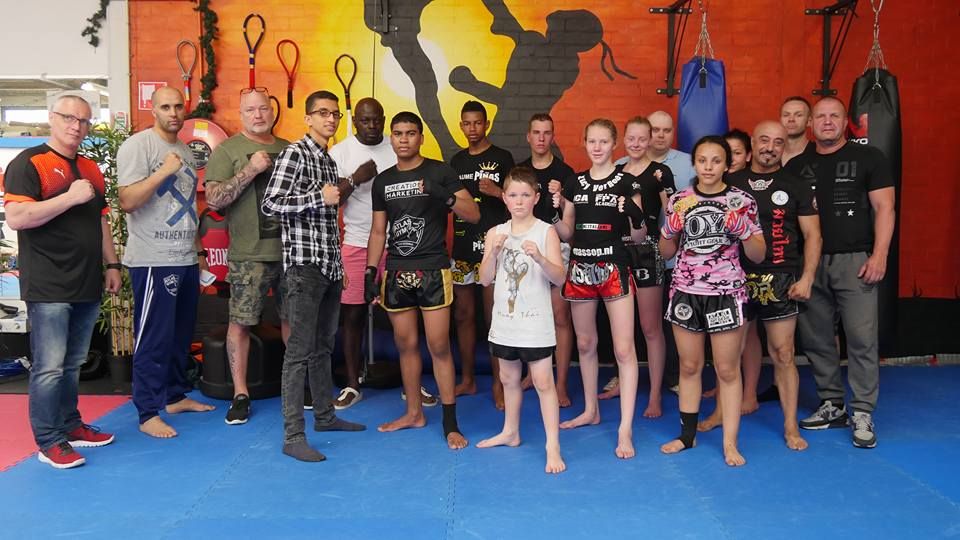 Nederlandse selectie bekend WK Muay Thai Bangkok Thailand