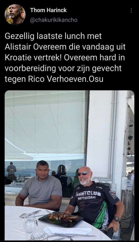 Verklapt? Verhoeven vs Overeem nog dit jaar tegen elkaar