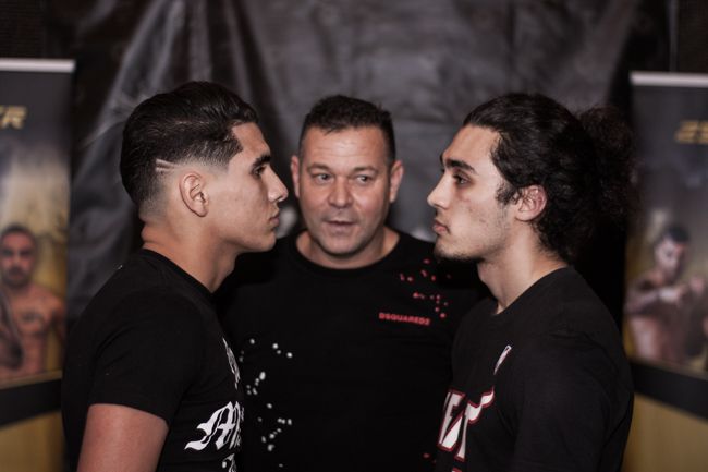 Foto's van de weging van KING OF THE RING vrijdag 24 november!