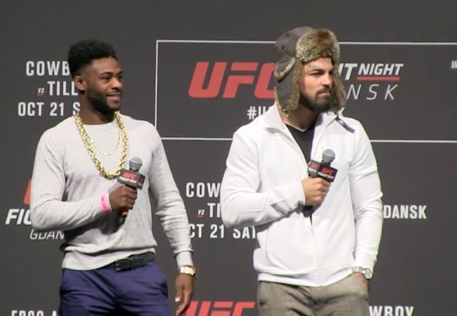 Voetbal Hooligans Verstoren Weging UFC Fight Night 118