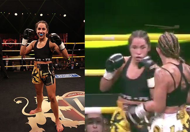 Video: Gruwelijke armbreuk in vrouwelijk Muay Thai-gevecht