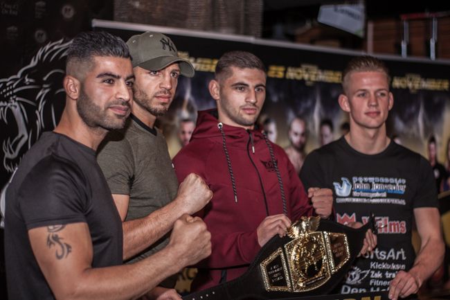 Foto's van de weging van KING OF THE RING vrijdag 24 november!