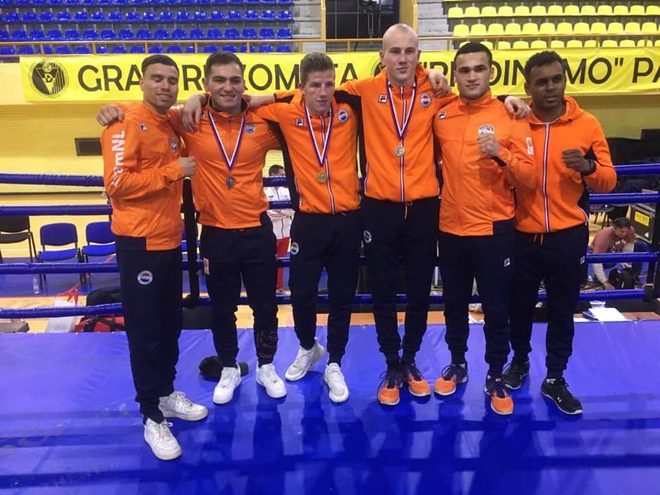 BOKSTEAM NL: Max van der Pas pakt goud in Belgrado