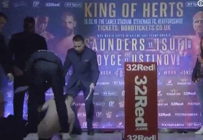 VIDEO: Bokser Ryan Garner ingestort tijdens weging