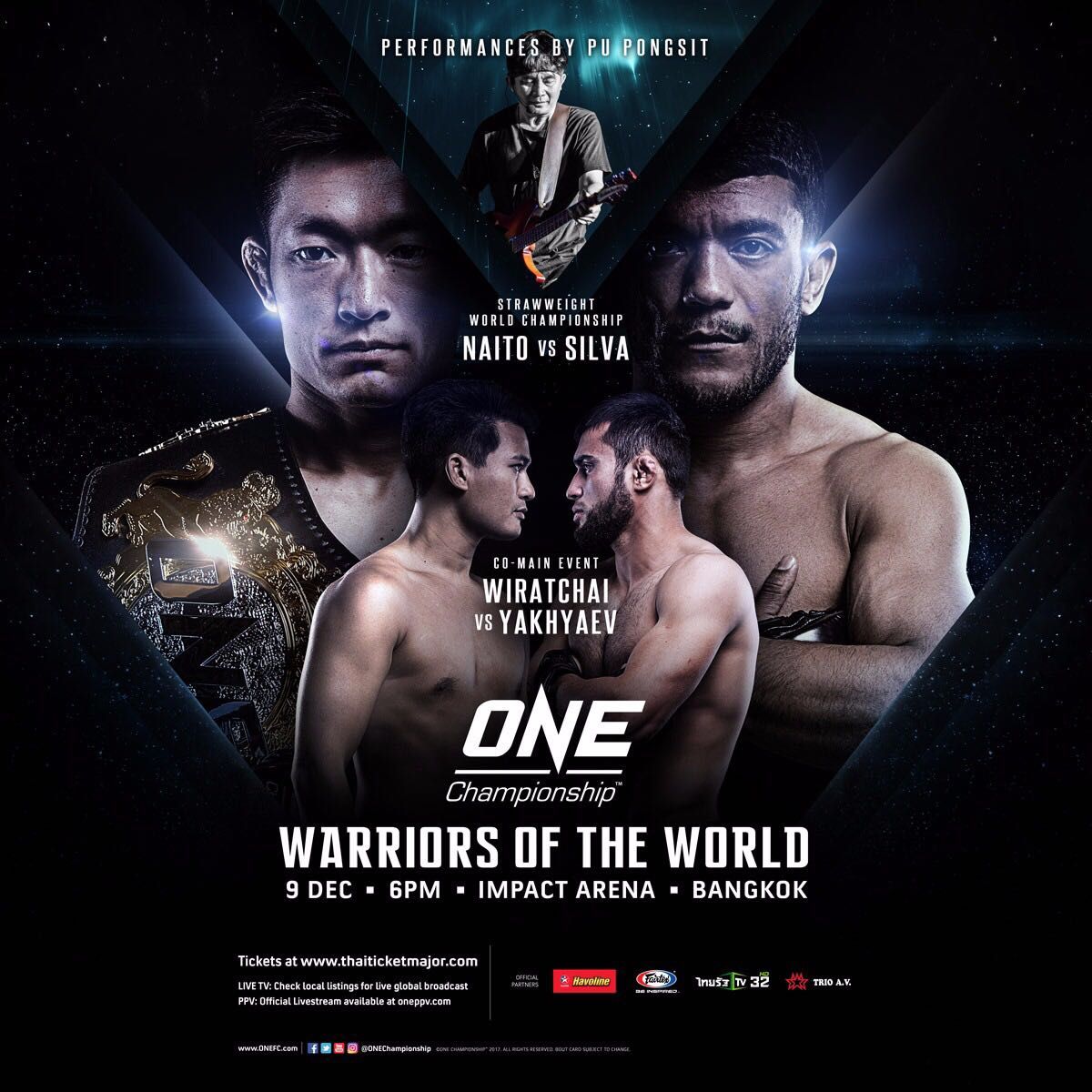 ONE Championship Yoshitaka Naito verdedigt zijn titel tegen Alex Silva